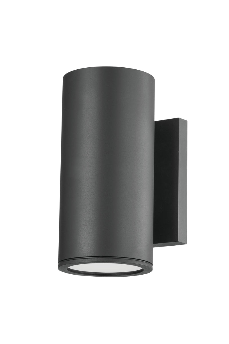 Lighting - Wall Sconce Perry 1 Light Exterior Wall Sconce // Textured Black // Small 