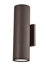 Lighting - Wall Sconce Perry 1 Light Exterior Wall Sconce // Textured Bronze // Large 