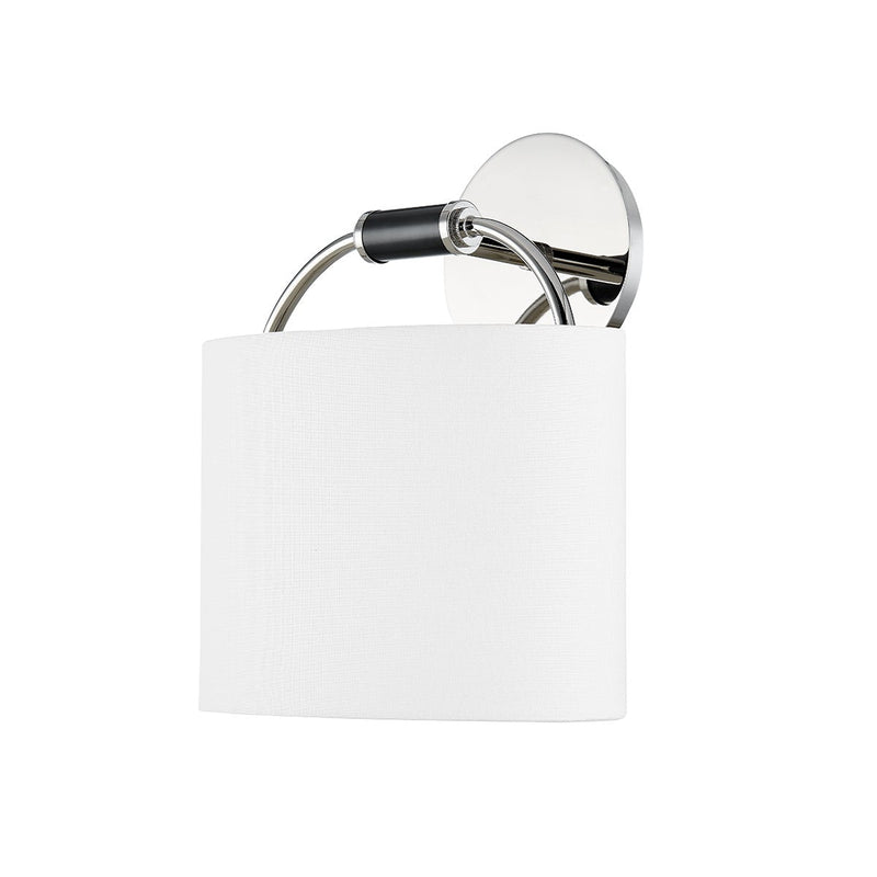 Lighting - Wall Sconce Pete 1 Light Wall Sconce // Polished Nickel 