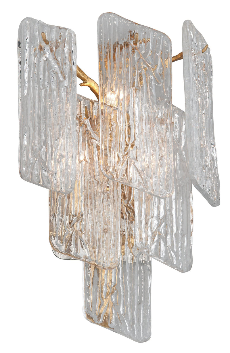 Lighting - Wall Sconce Piemonte 3lt Wall Sconce // Royal Gold 