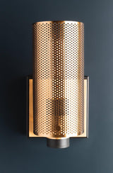 Lighting - Wall Sconce Pilsen 1lt Wall Sconce // Modern Bronze and Aged Brass 