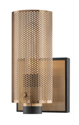 Lighting - Wall Sconce Pilsen 1lt Wall Sconce // Modern Bronze and Aged Brass 