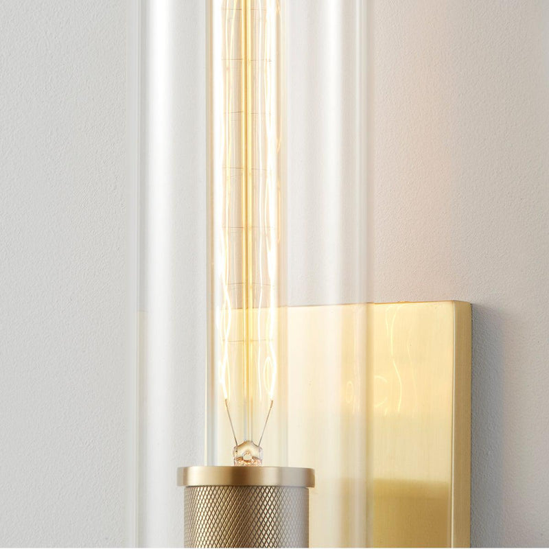 Lighting - Wall Sconce Porter 1 Light Wall Sconce // Aged Brass 