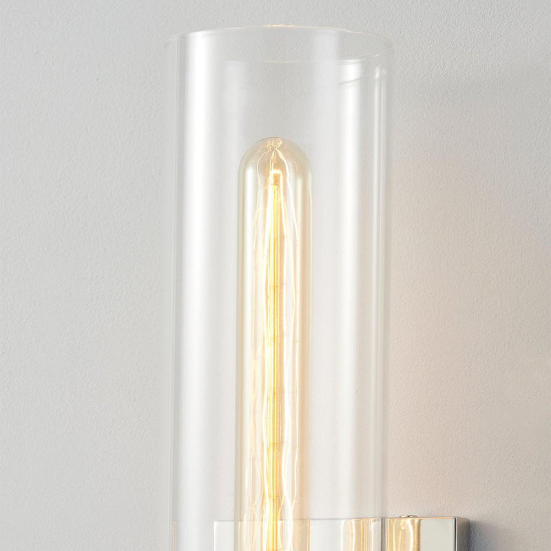 Lighting - Wall Sconce Porter 1 Light Wall Sconce // Polished Nickel 