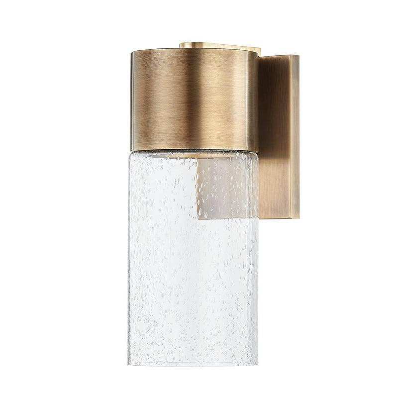 Lighting - Wall Sconce Pristine 1 Light Large Exterior Wall Sconce // Patina Brass 