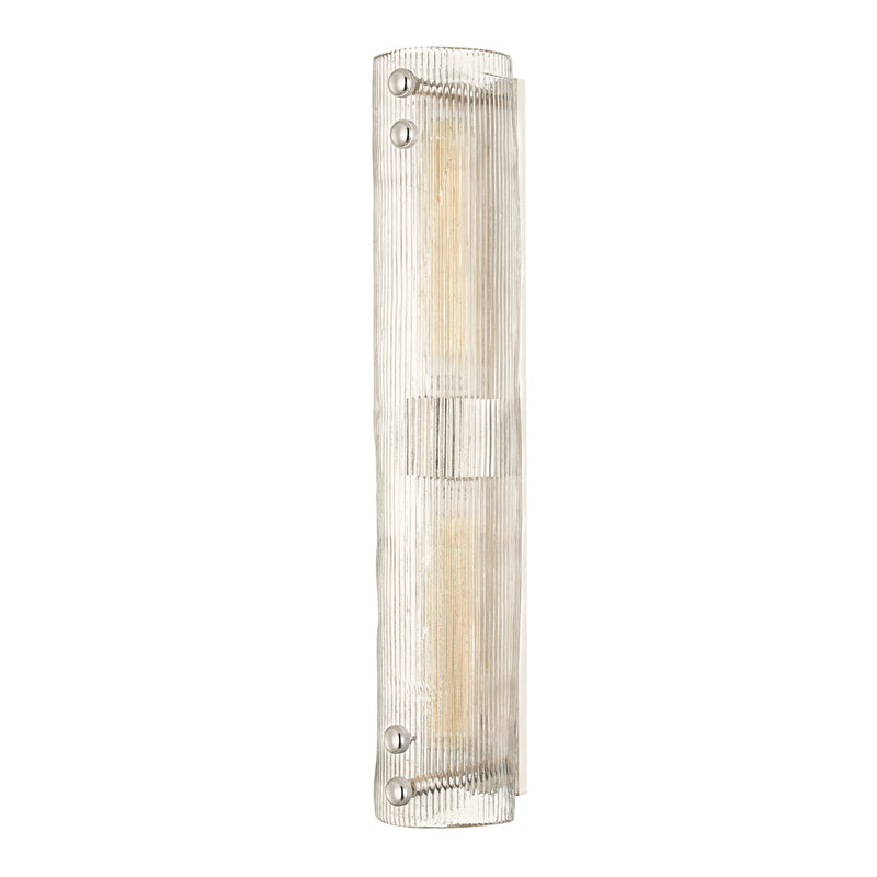 Lighting - Wall Sconce Prospect Park 2 Light Wall Sconce // Polished Nickel 