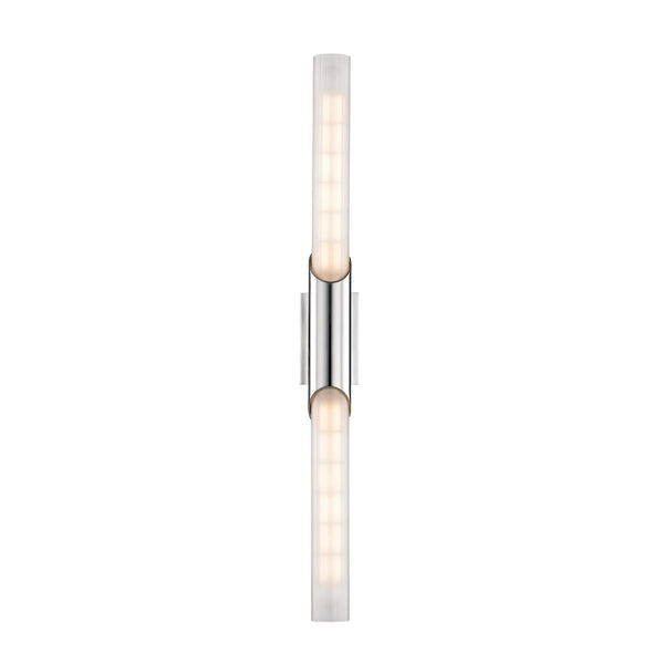 Lighting - Wall Sconce Pylon 2 Light Wall Sconce // Polished Chrome 