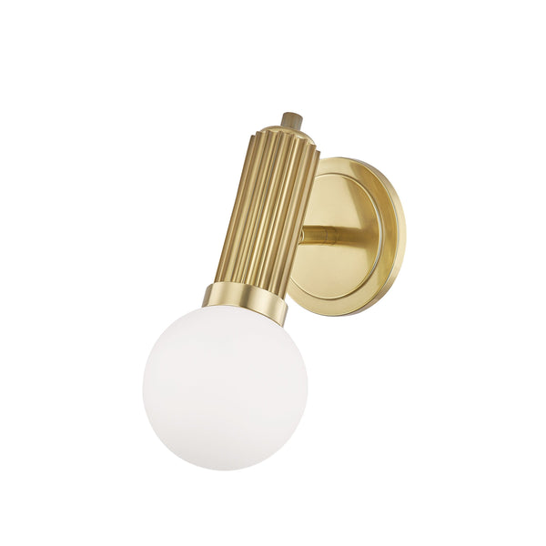 Lighting - Wall Sconce Reade 1 Light Wall Sconce // Aged Brass 