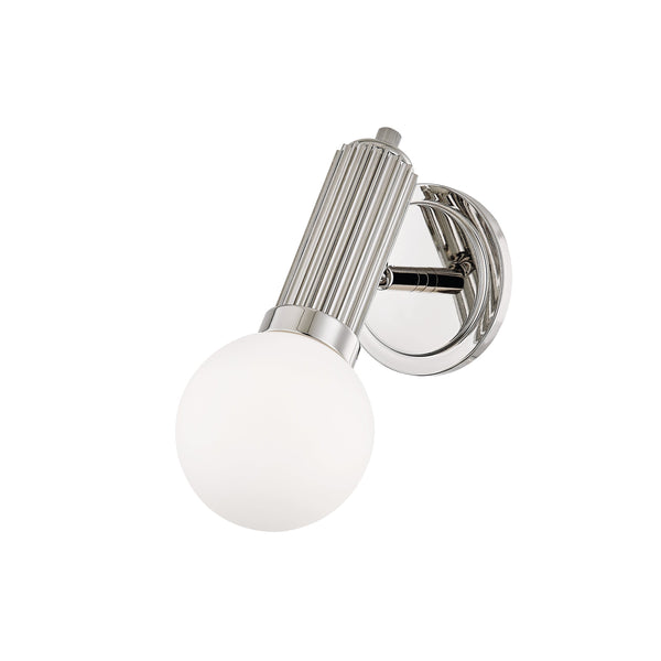 Lighting - Wall Sconce Reade 1 Light Wall Sconce // Polished Nickel 