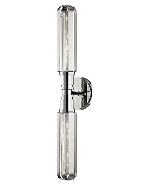 Lighting - Wall Sconce Red Hook 2 Light Wall Sconce // Polished Nickel 