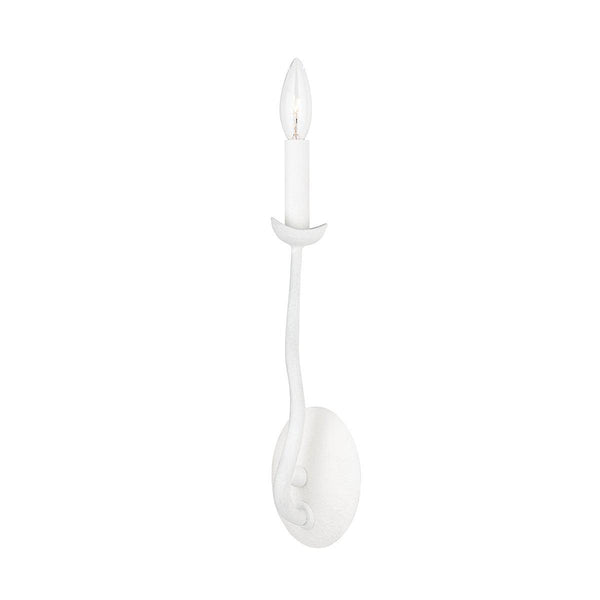 Lighting - Wall Sconce Reign 1 Light Wall Sconce // Gesso White 