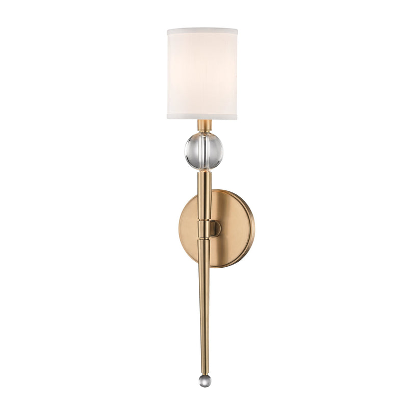 Lighting - Wall Sconce Rockland 1 Light Wall Sconce // Aged Brass // Small 