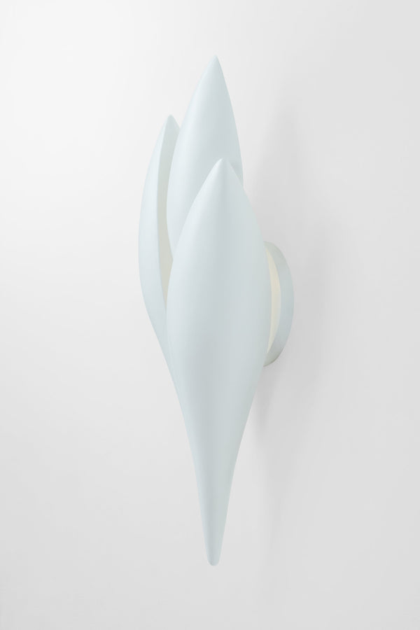 Lighting - Wall Sconce Rose 1 Light Wall Sconce // Gesso White 
