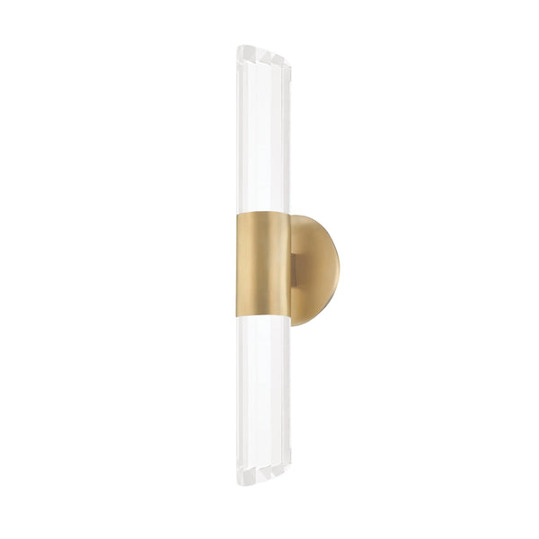 Lighting - Wall Sconce Rowe 2 Light Wall Sconce // Aged Brass 