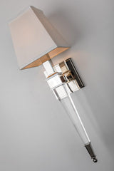 Lighting - Wall Sconce Ruskin 1 Light Wall Sconce // Polished Nickel 