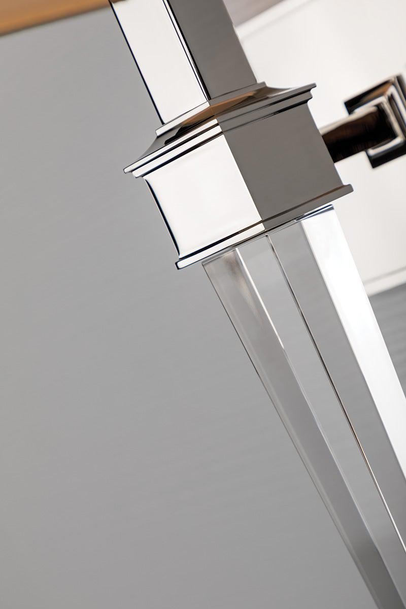 Lighting - Wall Sconce Ruskin 1 Light Wall Sconce // Polished Nickel 