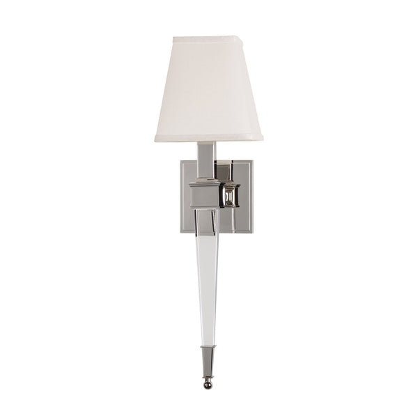 Lighting - Wall Sconce Ruskin 1 Light Wall Sconce // Polished Nickel 