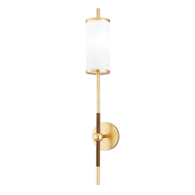 Lighting - Wall Sconce Sage 1 Light Wall Sconce // Vintage Gold Leaf // Large 