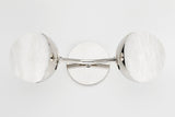 Lighting - Wall Sconce Saratoga 2 Light Wall Sconce // Polished Nickel 