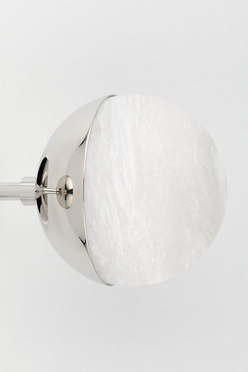 Lighting - Wall Sconce Saratoga 2 Light Wall Sconce // Polished Nickel 