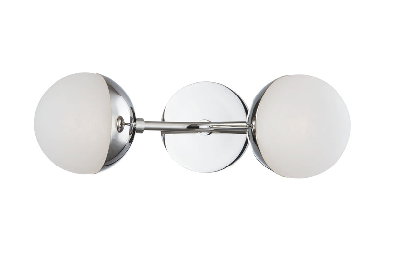 Lighting - Wall Sconce Saratoga 2 Light Wall Sconce // Polished Nickel 