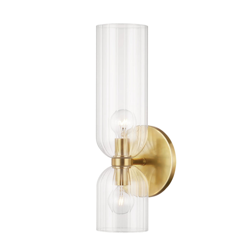 Lighting - Wall Sconce Sayville 2 Light Wall Sconce // Aged Brass 