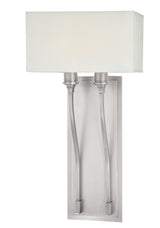 Lighting - Wall Sconce Selkirk 2 Light Wall Sconce // Satin Nickel 