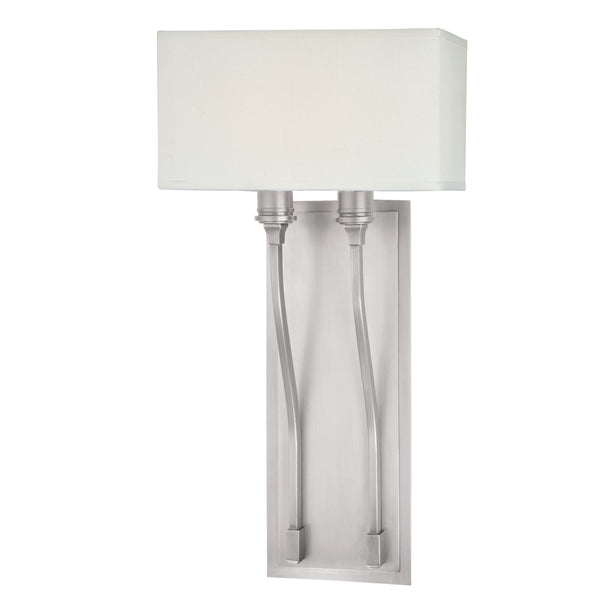 Lighting - Wall Sconce Selkirk 2 Light Wall Sconce // Satin Nickel 