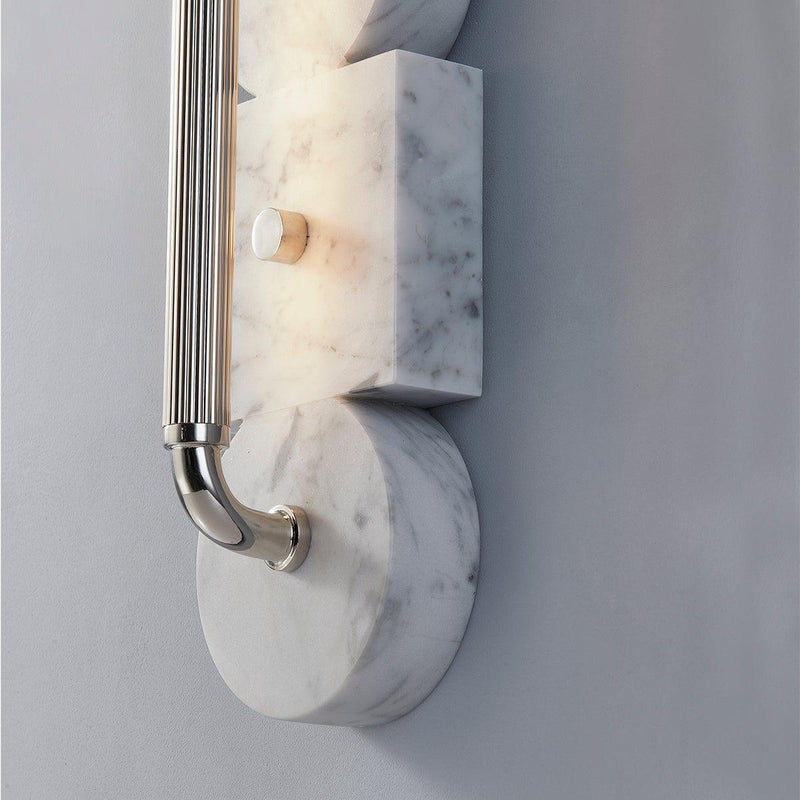 Lighting - Wall Sconce Sena 1 Light Sconce // Burnished Nickel // Large 