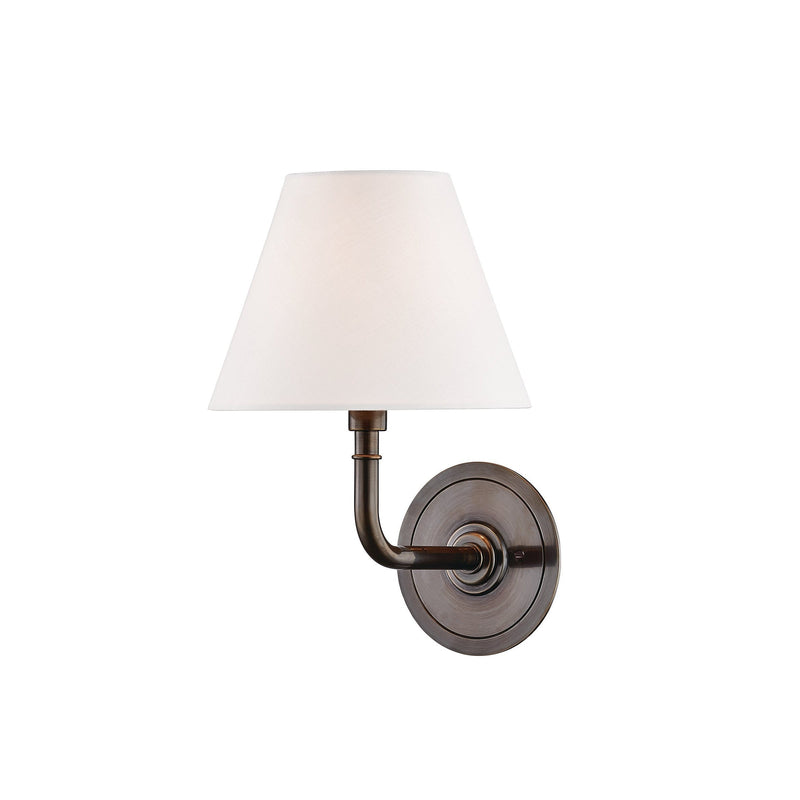 Lighting - Wall Sconce Signature No.1 1 Light Wall Sconce // Distressed Bronze 