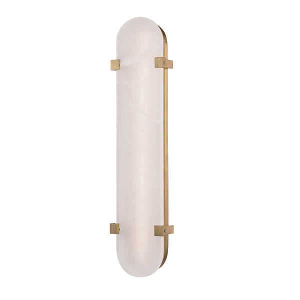 Lighting - Wall Sconce Skylar Led Wall Sconce // Aged Brass // Large 