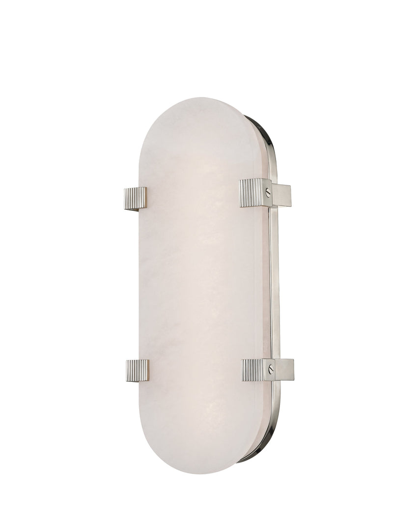 Lighting - Wall Sconce Skylar Led Wall Sconce // Polished Nickel // Small 