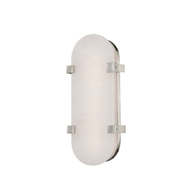 Lighting - Wall Sconce Skylar Led Wall Sconce // Polished Nickel // Small 