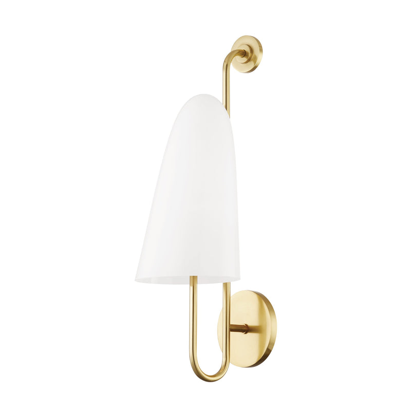 Lighting - Wall Sconce Slate Hill 1 Light Wall Sconce // Aged Brass 