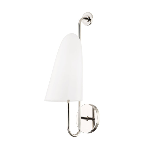 Lighting - Wall Sconce Slate Hill 1 Light Wall Sconce // Polished Nickel 