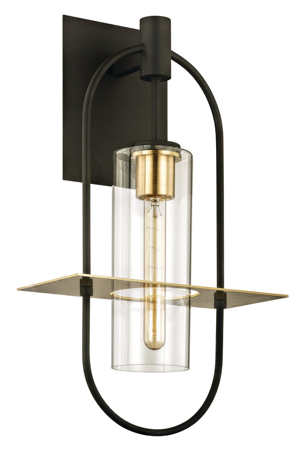 Lighting - Wall Sconce Smyth 1lt Wall // Dark Bronze and Brushed Brass // Large 