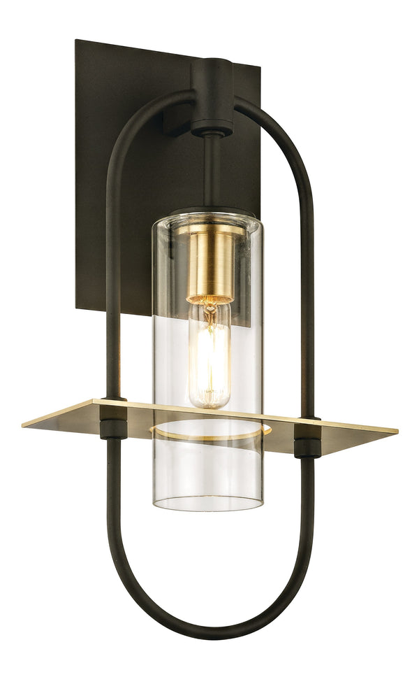 Lighting - Wall Sconce Smyth 1lt Wall // Dark Bronze and Brushed Brass // Small 
