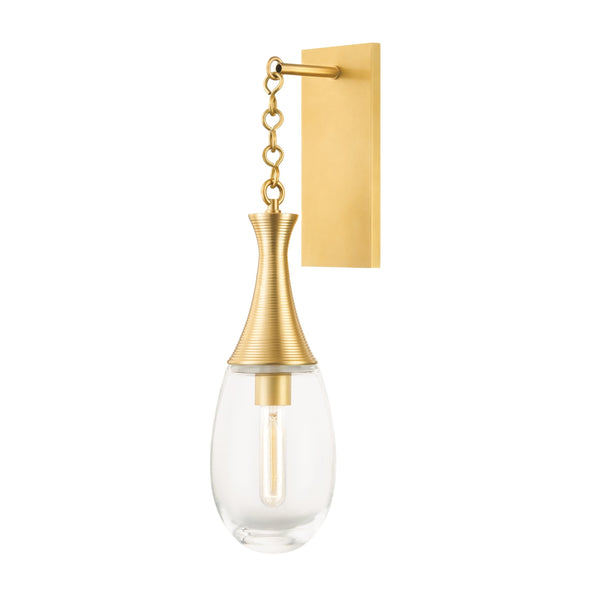 Lighting - Wall Sconce Southold 1 Light Wall Sconce // Aged Brass 