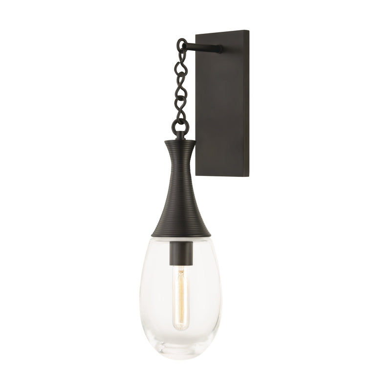 Lighting - Wall Sconce Southold 1 Light Wall Sconce // Black Brass 