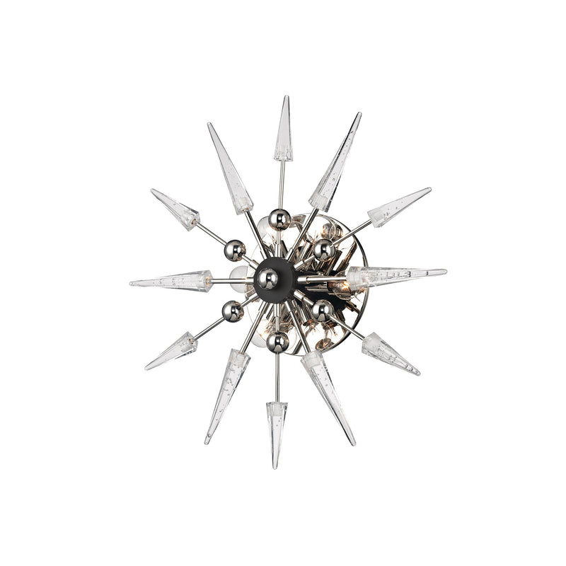 Lighting - Wall Sconce Sparta 6 Light Wall Sconce // Polished Nickel // Large 