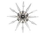 Lighting - Wall Sconce Sparta 6 Light Wall Sconce // Polished Nickel // Large 