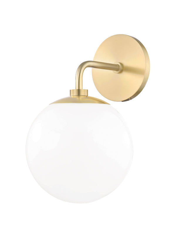 Lighting - Wall Sconce Stella 1 Light Wall Sconce // Aged Brass 