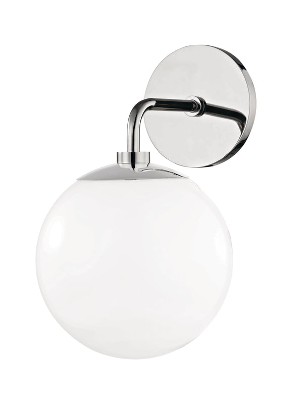 Lighting - Wall Sconce Stella 1 Light Wall Sconce // Polished Nickel 
