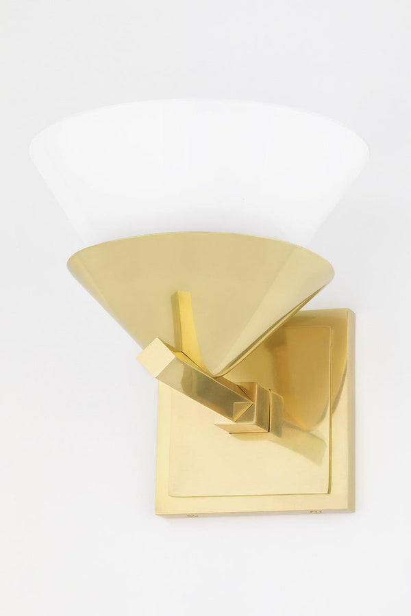 Lighting - Wall Sconce Stillwell 1 Light Wall Sconce // Aged Brass 