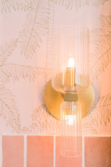 Lighting - Wall Sconce Tabitha 2 Light Bath Bracket // Aged Brass 