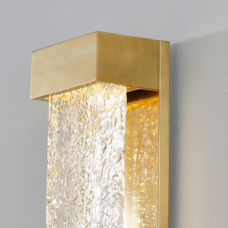 Lighting - Wall Sconce Tannersville 1 Light Wall Sconce // Aged Brass // Large 