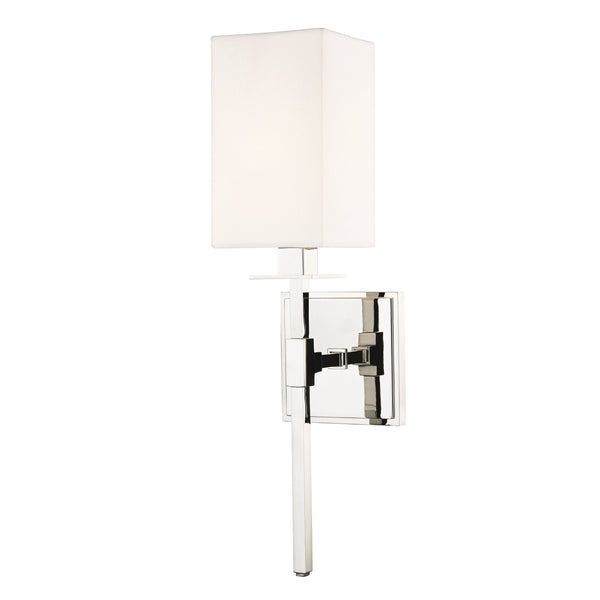 Lighting - Wall Sconce Taunton 1 Light Wall Sconce // Polished Nickel 