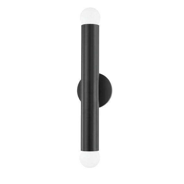 Lighting - Wall Sconce Taylor 2 Light Wall Sconce // Soft Black 