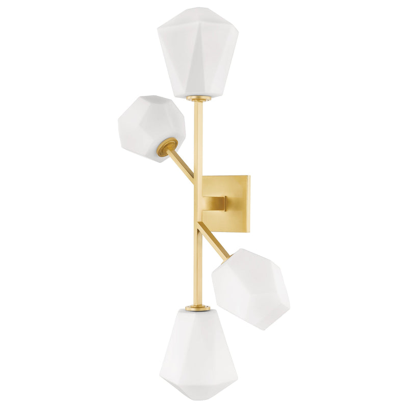 Lighting - Wall Sconce Tring 4 Light Wall Sconce // Aged Brass 