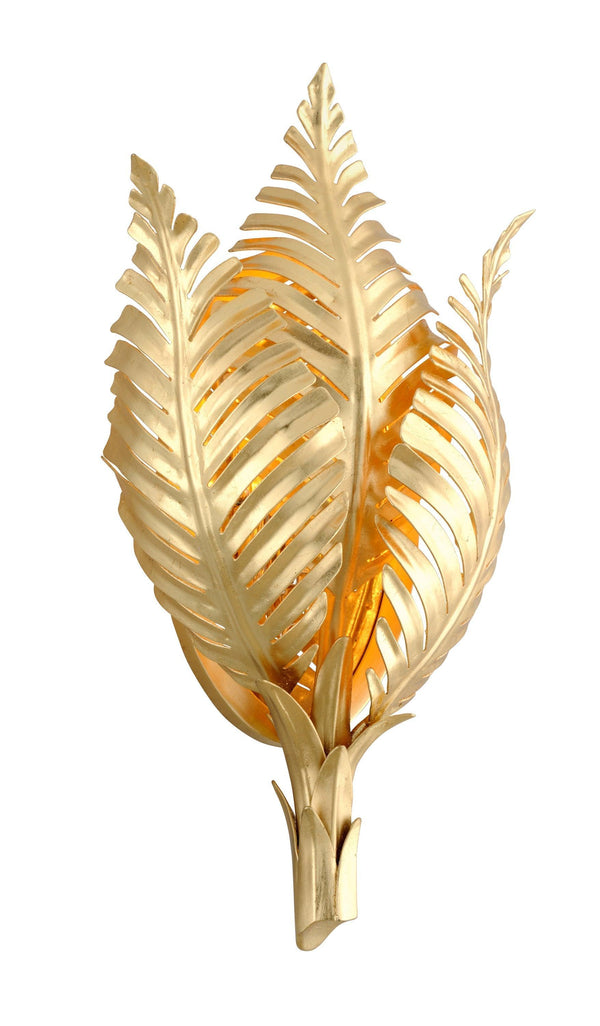 Lighting - Wall Sconce Tropicale 1lt Wall Sconce // Gold Leaf // Small 